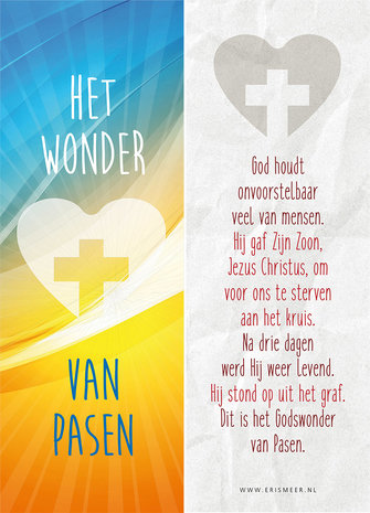 Boekenlegger / Het Wonder van Pasen