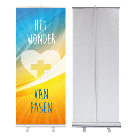 Roll-up banner / Het Wonder van Pasen