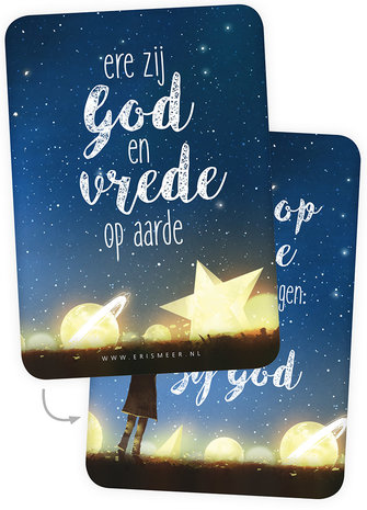 | Gemengde set / Minikaartjes Kerst