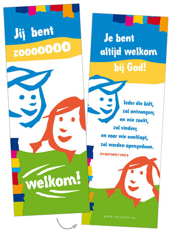 Boekenleggers / Jij bent zoooo welkom