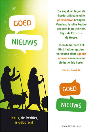 Boekenleggers / Goed Nieuws - Jezus de Redder is geboren