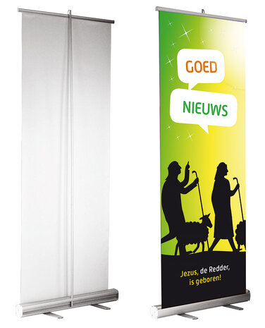 Roll-up banner / Goed Nieuws