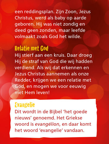 Miniboekje Kerst / Goed Nieuws