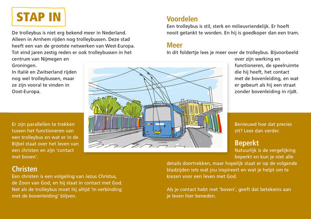  Trolleybus / Contact met boven