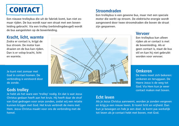  Trolleybus / Contact met boven