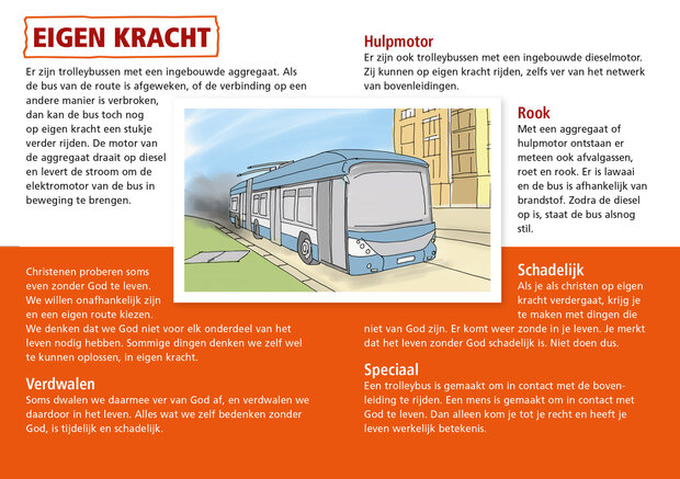  Trolleybus / Contact met boven