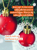 Miniboekje Kerst / Ere zij God_