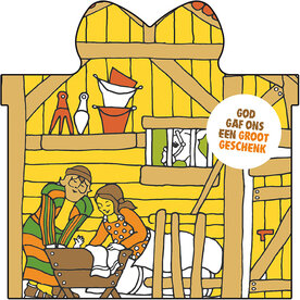 Kaart in geschenkvorm / God gaf ons een groot geschenk