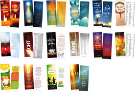 | Gemengde set / Boekenleggers Kerst